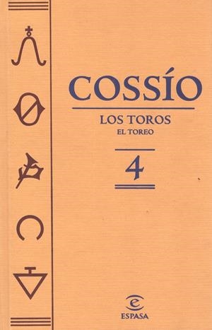 LOS TOROS. EL TOREO | 9999900133769 | Cossío | Libros antiguos y de segunda mano con historia