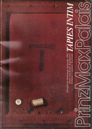 TÀPIES INTIM. PRINZMAXPALAIS | 9999900157871 | Steinwacks, Gina | Libros antiguos y de segunda mano con historia