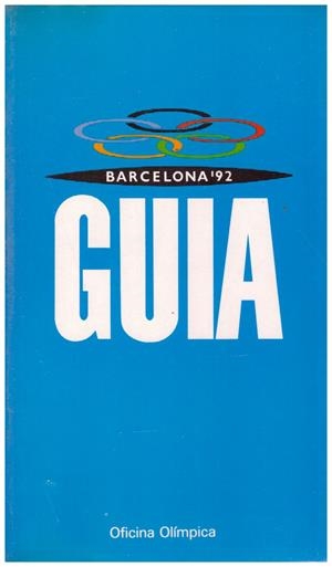 GUIA BARCELONA '92 | 9999900158052 | V.V.A.A | Libros antiguos y de segunda mano con historia