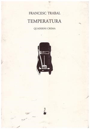 TEMPERATURA | 9999900162882 | Trabal, Francesc | Libros antiguos y de segunda mano con historia