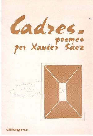 CADRES | 9999900024104 | Saez, Xavier. | Libros antiguos y de segunda mano con historia