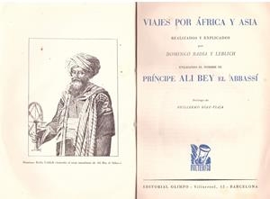 VIAJES POR AFRICA Y ASIA | 9999900026696 | Badia y Leblich, Domingo | Libros antiguos y de segunda mano con historia