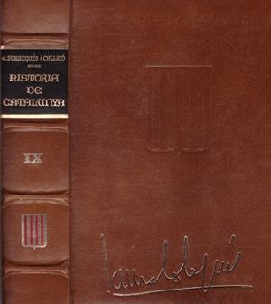 HISTORIA DE CATALUNYA (vol. IX) | 9999900031690 | Sobrequés y Calliçó, Jaume | Libros antiguos y de segunda mano con historia