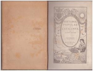 HISTORIA POPULAR DE CATALUNYA. vol. 1 | 9999900042856 | Roure, Alfons | Libros antiguos y de segunda mano con historia