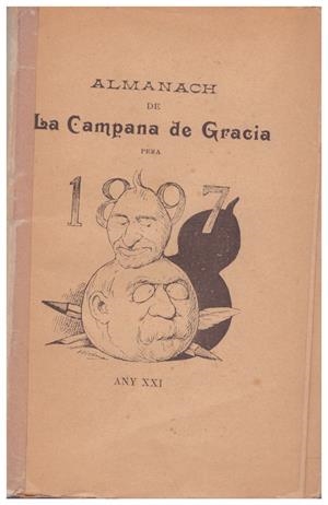 ALMANACH DE LA CAMPANA DE GRACIA PER A 1897 | 9999900055382 | Libros antiguos y de segunda mano con historia