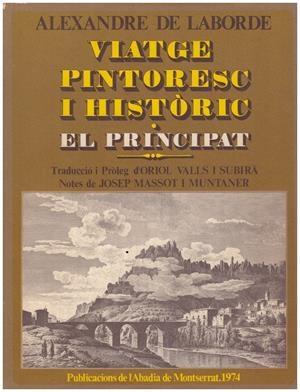 VIATGE PINTORESC I HISTORIC TOMO 1 EL PRINCIPAT | 9999900067002 | Laborde, Alezandre De | Libros antiguos y de segunda mano con historia