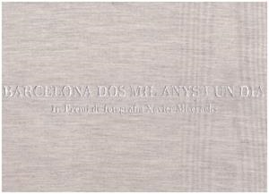 BARCELONA DOS MIL ANYS I UN DIA | 9999900007213 | Libros antiguos y de segunda mano con historia