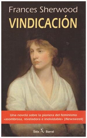 VINDICACION | 9999900062076 | Sherwood, Frances | Libros antiguos y de segunda mano con historia