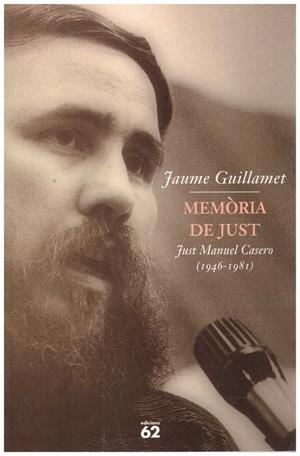 MEMORIA DE JUST | 9999900061321 | Guillamet, Jaume | Libros antiguos y de segunda mano con historia