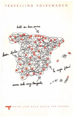 TRAVELLING VOLKSWAGEN. Rutas con buen gusto por España | 9999900002713 | Libros antiguos y de segunda mano con historia