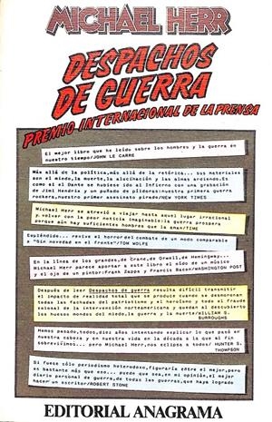 DESPACHOS DE GUERRA | 9999900153651 | Herr, Michael | Libros antiguos y de segunda mano con historia