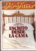 ESCRITO DESDE LA CAMA | 9999900022001 | Alvarez Solis, Antonio | Libros antiguos y de segunda mano con historia