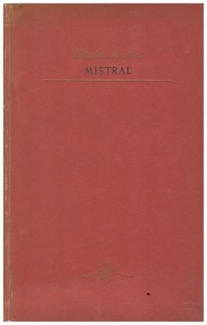 MISTRAL | 9999900009682 | Maurras, Charles | Libros antiguos y de segunda mano con historia