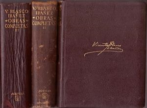 OBRAS COMPLETAS (3 TOMOS) Completo | 9999900002522 | Blasco Ibañez, Vicente | Libros antiguos y de segunda mano con historia