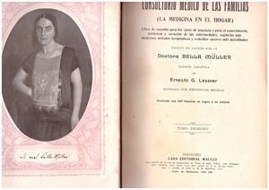 CONSULTORIO MÉDICO DE LAS FAMILIAS. Tomo I | 9999900016154 | Muller, Bella | Libros antiguos y de segunda mano con historia