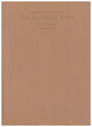 UNA ENFERMEDAD MORAL | 9999900013177 | Puértolas, Soledad | Libros antiguos y de segunda mano con historia