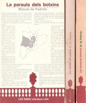 La Terra Prohibida (3 vol).1. LES PORTES DEL PASSAT, 2. LA PARAULA DELS BOTXINS, 3. LES FRONTERES INTERIORS. | 9999900017663 | Pedrolo, Manuel de | Libros antiguos y de segunda mano con historia