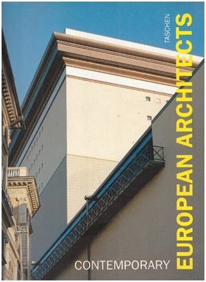 CONTEMPORARY EUROPEAN ARCHITECTS. | 9999900010206 | Amsoneit, Wolfgang. | Libros antiguos y de segunda mano con historia