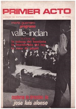 PRIMER ACTO | 9999900119374 | Libros antiguos y de segunda mano con historia