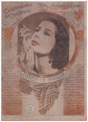 CONCHITA PIQUER | 9999900109610 | Leon, Rafael | Libros antiguos y de segunda mano con historia