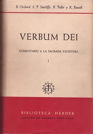 VERBUM DEI | 9999900129342 | Varios Autores. | Libros antiguos y de segunda mano con historia