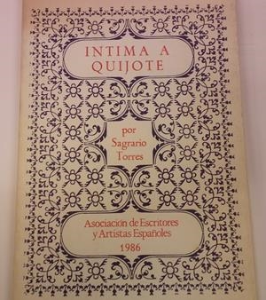 INTIMA A QUIJOTE. Poemas | 9999900094503 | Torres, Sagrario | Libros antiguos y de segunda mano con historia
