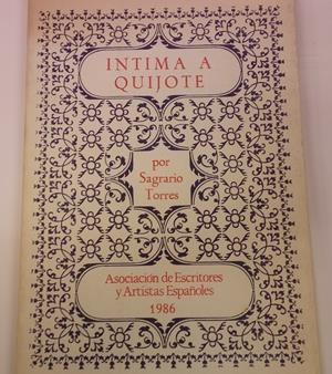 INTIMA A QUIJOTE. Poemas | 9999900094503 | Torres, Sagrario | Llibres de Companyia - Libros de segunda mano Barcelona