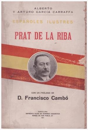 PRAT DE LA RIBA | 9999900119992 | García Carraffa, Alberto; Arturo García Carraffa | Libros antiguos y de segunda mano con historia