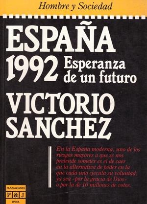 ESPAÑA 1992 | 9999900119930 | Sánchez, Victorio | Libros antiguos y de segunda mano con historia