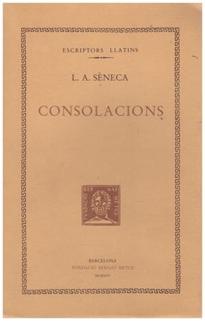 CONSOLACIONS | 9999900016895 | Séneca, LA | Libros antiguos y de segunda mano con historia