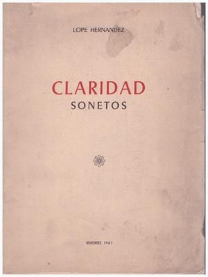 CLARIDAD | 9999900134056 | Hernández, Lope | Libros antiguos y de segunda mano con historia
