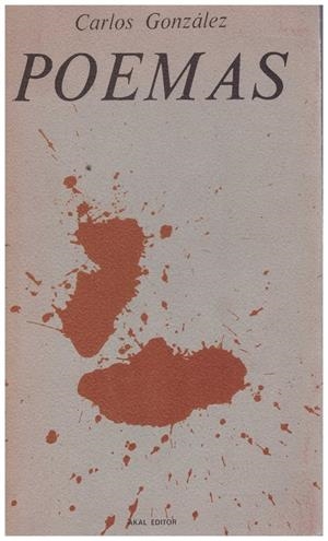 POEMAS | 9999900112849 | González, Carlos | Libros antiguos y de segunda mano con historia