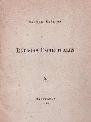 RÁFAGAS ESPIRITUALES | 9999900223637 | Sabater, Carmen | Libros antiguos y de segunda mano con historia