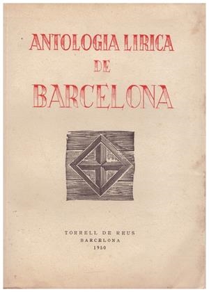 ANTOLOGIA LIRICA DE BARCELONA | 9999900157857 | V.V.A.A. | Libros antiguos y de segunda mano con historia