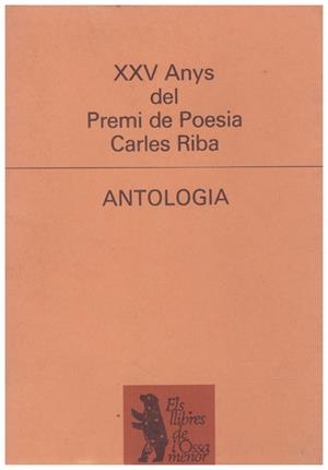 ANTOLOGIA DELS PREMIS CARLES RIBA 1959-1982 | 9999900111996 | Varios | Libros antiguos y de segunda mano con historia