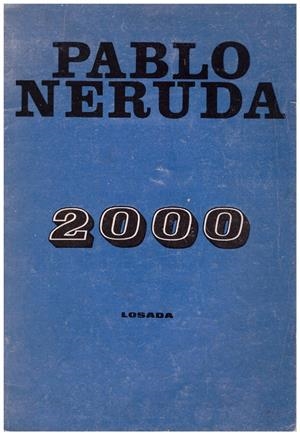  2000 | 9999900112023 | Neruda, Pablo | Libros antiguos y de segunda mano con historia