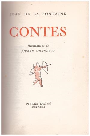 CONTES | 9999900093407 | Fontaine, Jean de la | Libros antiguos y de segunda mano con historia