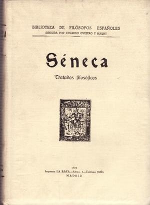 TRATADOS FILOSÓFICOS | 9999900164527 | Séneca | Libros antiguos y de segunda mano con historia