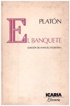 EL BANQUETE | 9999900171051 | PLATÓN | Libros antiguos y de segunda mano con historia