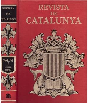 REVISTA DE CATALUNYA VOL I  | 9999900171495 | Libros antiguos y de segunda mano con historia