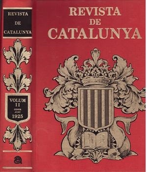 REVISTA DE CATALUNYA VOL II | 9999900171501 | Libros antiguos y de segunda mano con historia