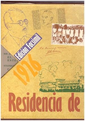 Residencia. Revista de la Residencia de Estudiantes (1926-1935). Edición facsímil | 9999900171587 | VV.AA. | Libros antiguos y de segunda mano con historia