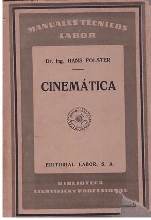 CINEMÁTICA | 9999900174489 | POLSTER, HANS | Libros antiguos y de segunda mano con historia