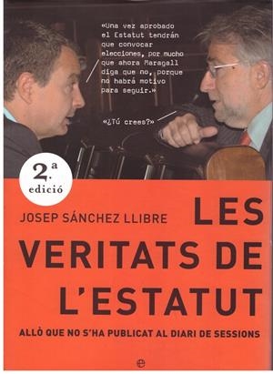 LES VERITATS DE L'ESTATUT | 9999900178548 | Sánchez Llibre, Josep | Libros antiguos y de segunda mano con historia