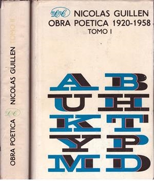 OBRA POETICA 2 TOMOS 1920-1958 / 1958-1972 | 9999900181494 | GUILLEN, NICOLAS | Libros antiguos y de segunda mano con historia