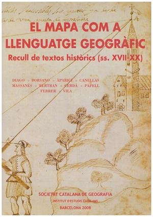 EL MAPA COM A LLENGUATGE GEOGRÀFIC | 9999900181937 | VV.AA. | Libros antiguos y de segunda mano con historia