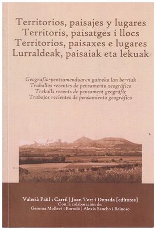 TERRITORIOS, PAISAJES Y LUGARES | 9999900182064 | VV.AA. | Libros antiguos y de segunda mano con historia