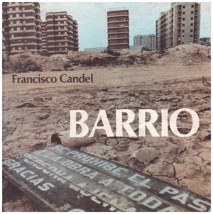 BARRIO | 9999900183597 | Candel, Francisco | Libros antiguos y de segunda mano con historia