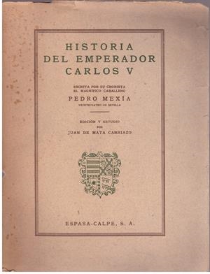 HISTORIA DEL EMPERADOR CARLOS V | 9999900186383 | CARRIAZO, JUAN DE MATA | Libros antiguos y de segunda mano con historia