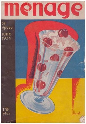 MENAGE. 2º ÉPOCA. JULIO 1934 | 9999900186680 | Libros antiguos y de segunda mano con historia